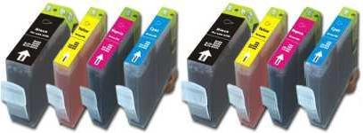 8x Canon Compatible Ink Multipack Cartridges PGI5 - CLI8 SELECT YOUR OWN COLOURS - Free UK Delivery